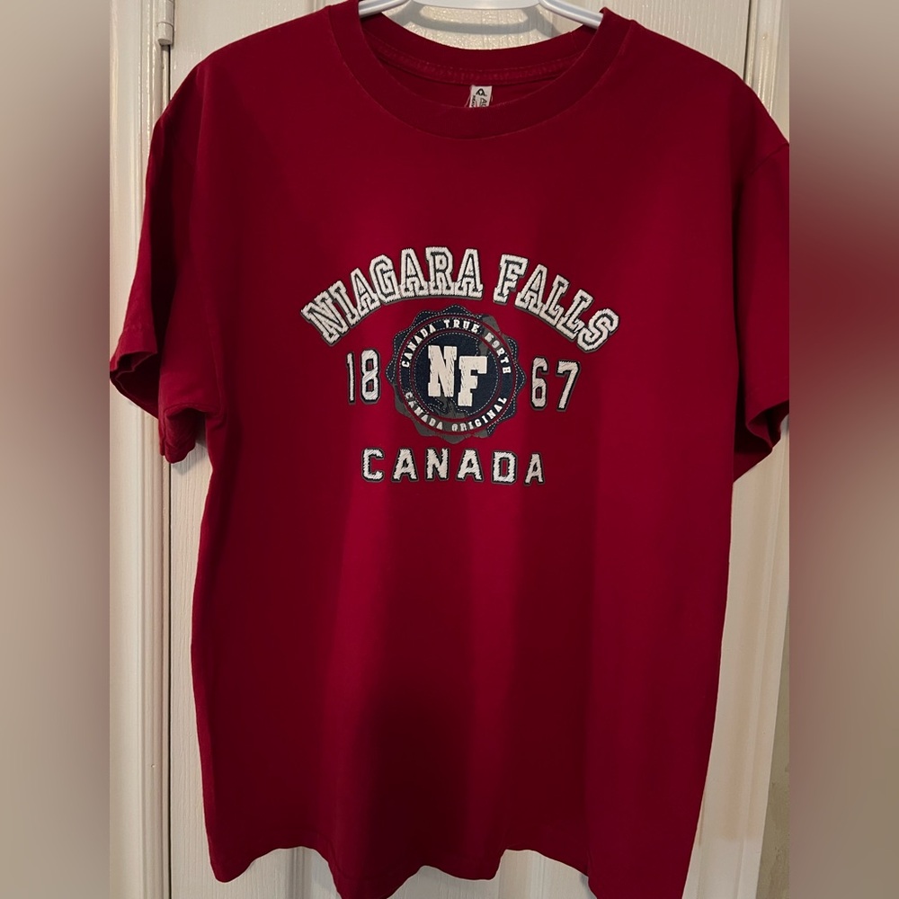 Alstyle Red Short Sleeve Tee